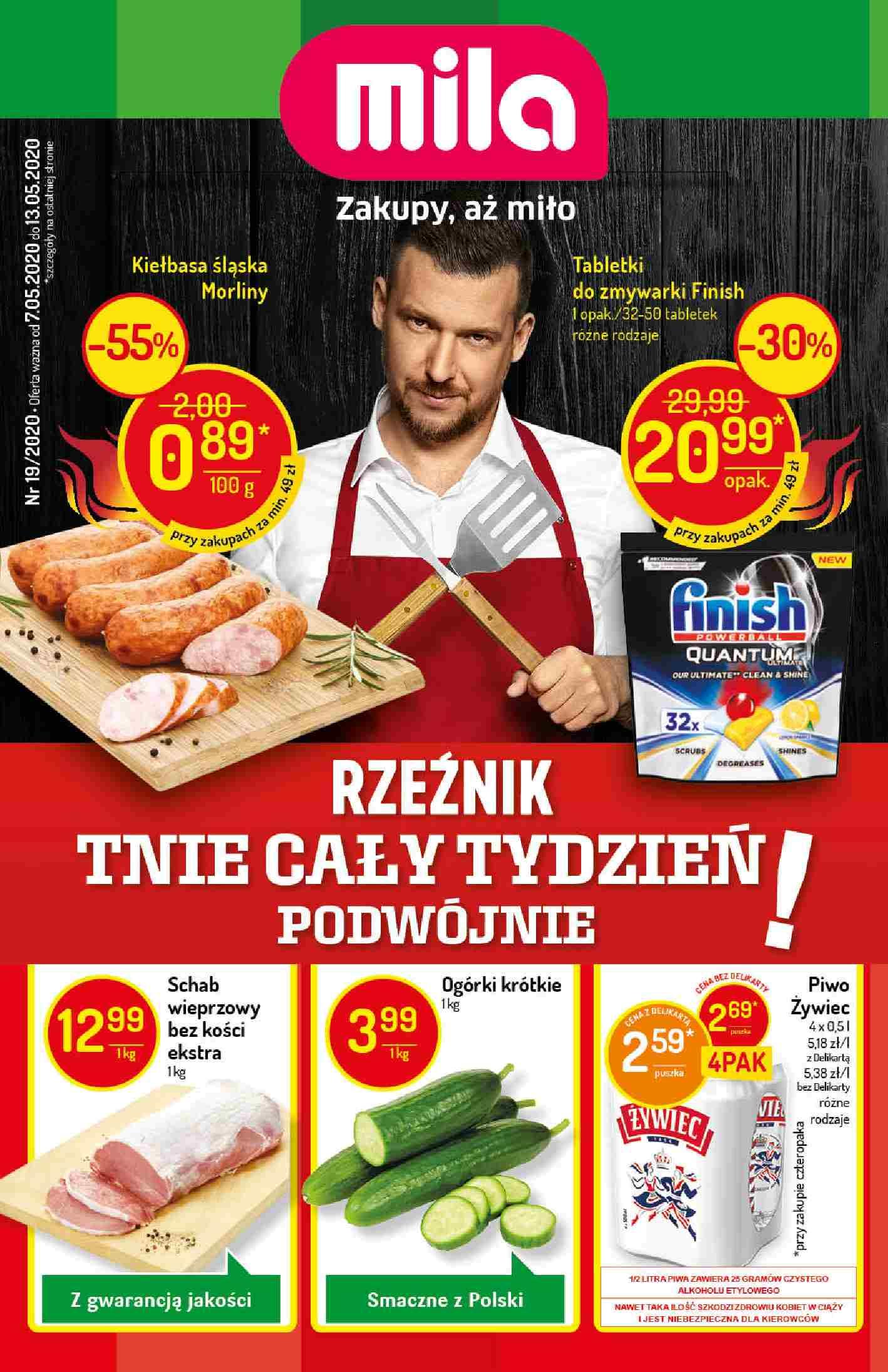 Gazetka promocyjna Mila str. 1