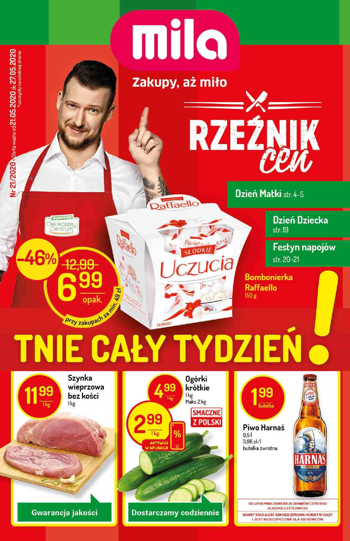 Gazetka promocyjna Mila str. 1