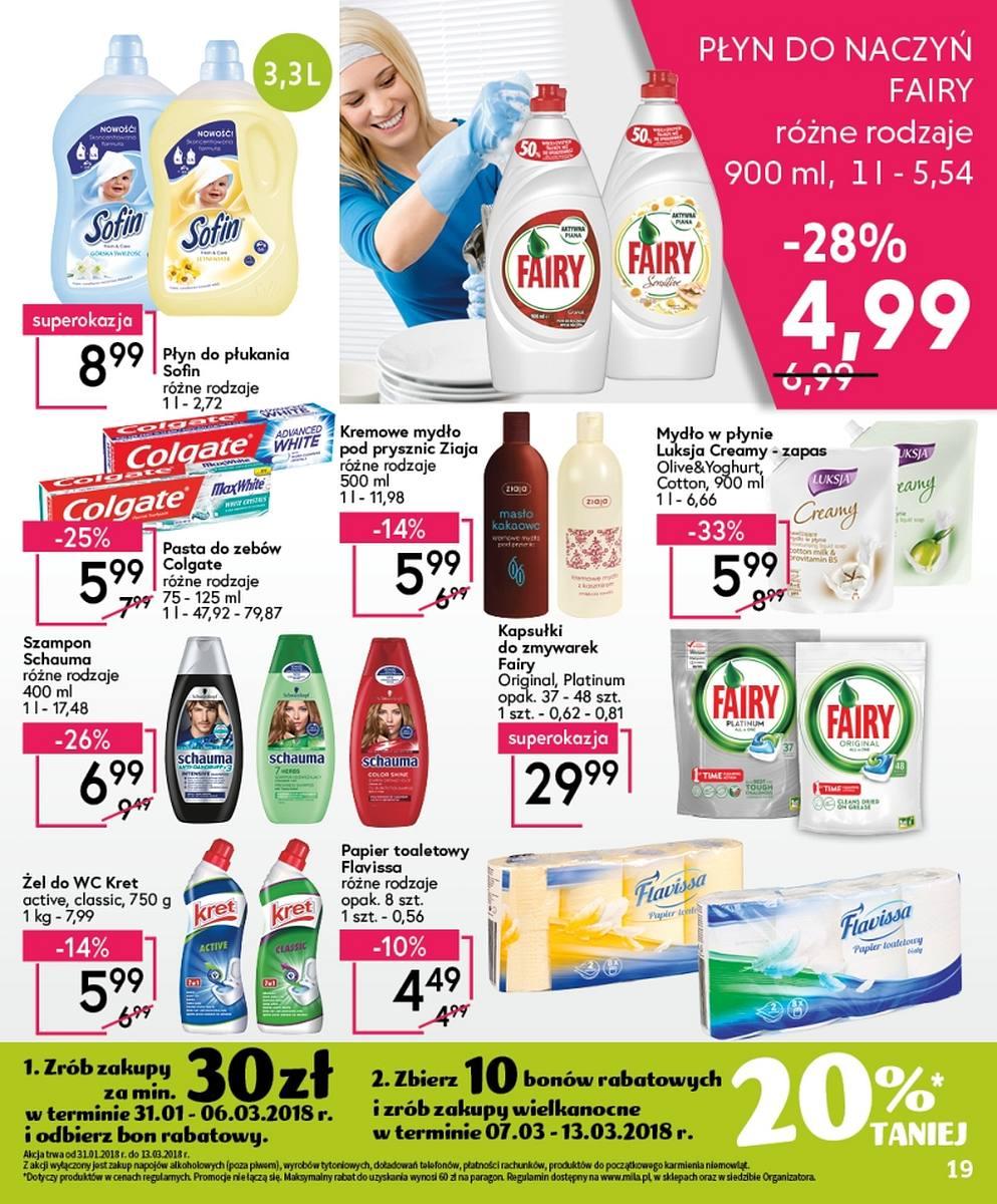 Gazetka promocyjna Mila str. 19