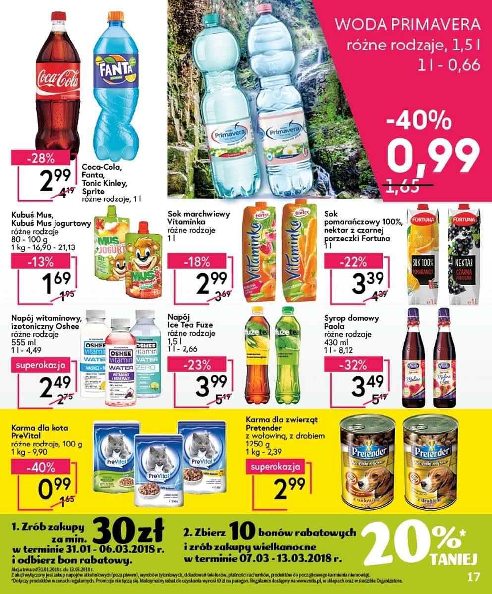 Gazetka promocyjna Mila str. 17