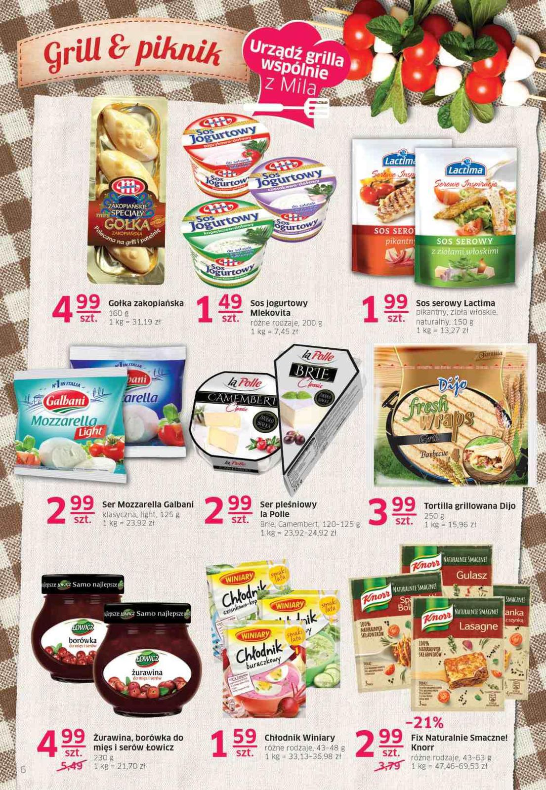 Gazetka promocyjna Mila str. 6