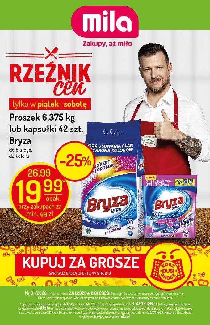 Gazetka promocyjna Mila str. 1
