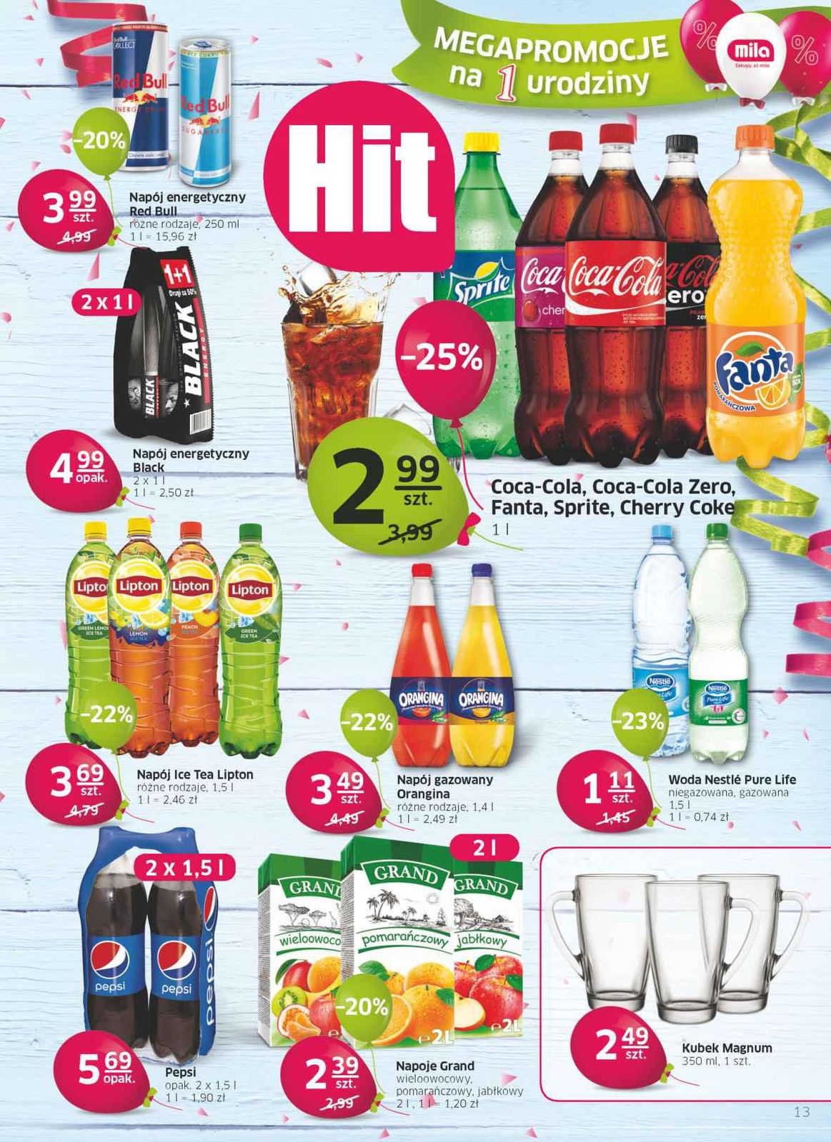 Gazetka promocyjna Mila str. 13