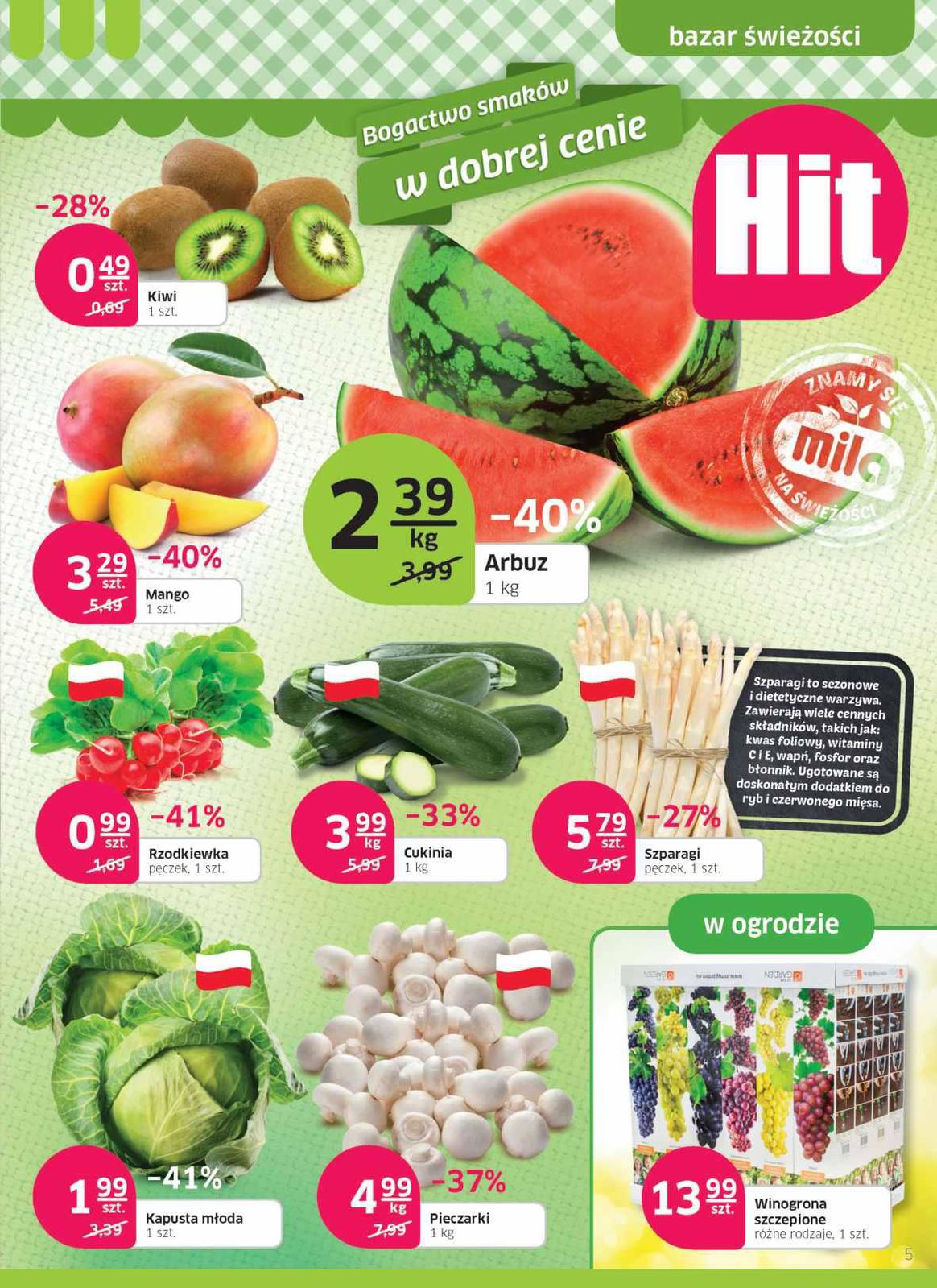 Gazetka promocyjna Mila str. 5