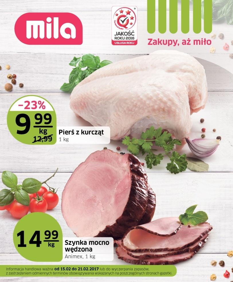 Gazetka promocyjna Mila str. 1