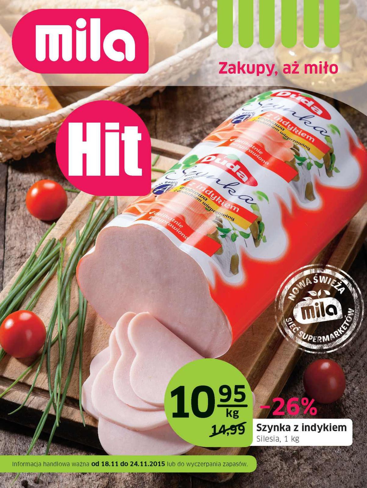 Gazetka promocyjna Mila str. 1