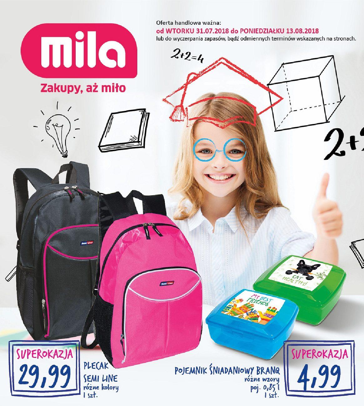 Gazetka promocyjna Mila str. 1