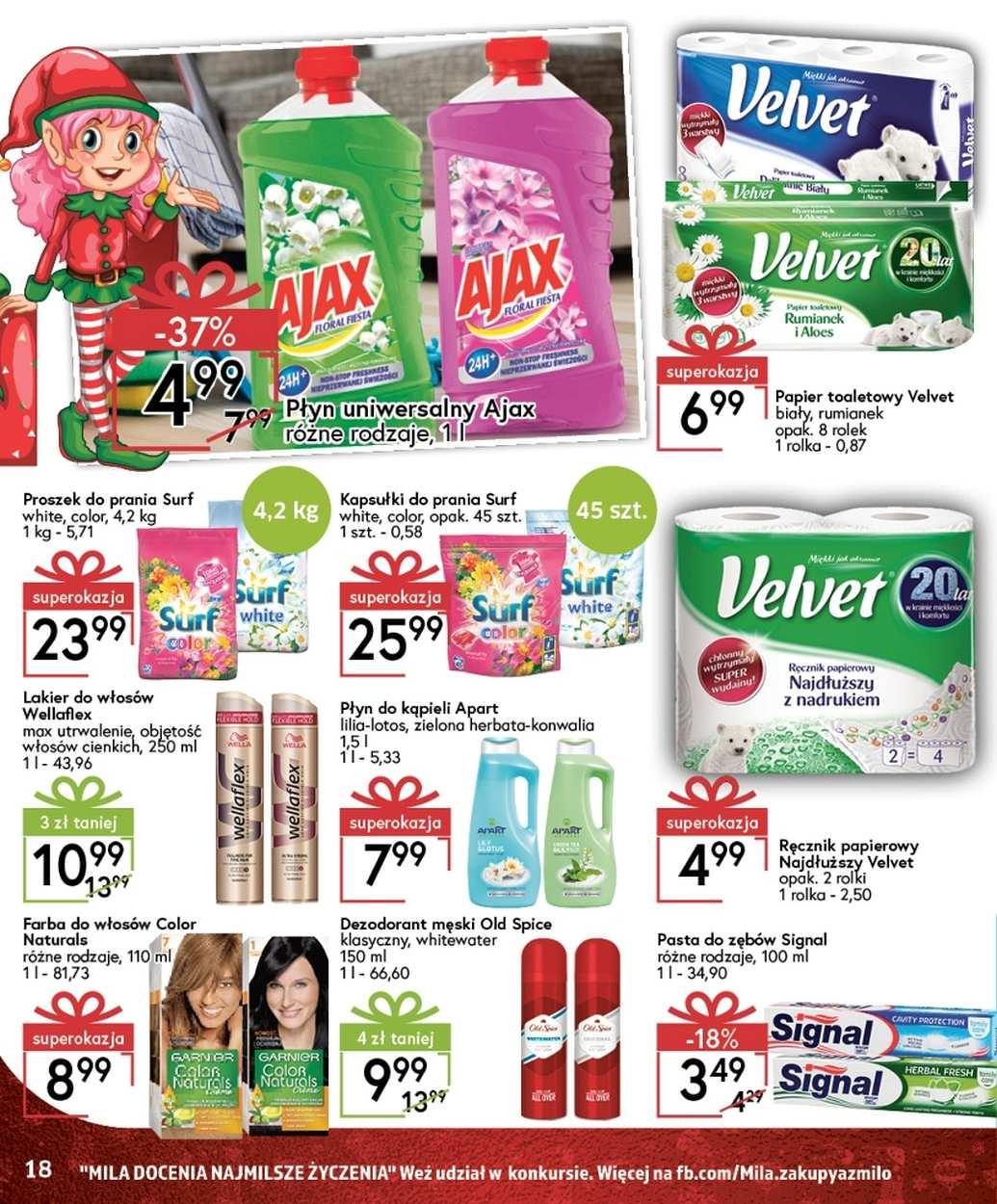 Gazetka promocyjna Mila str. 18