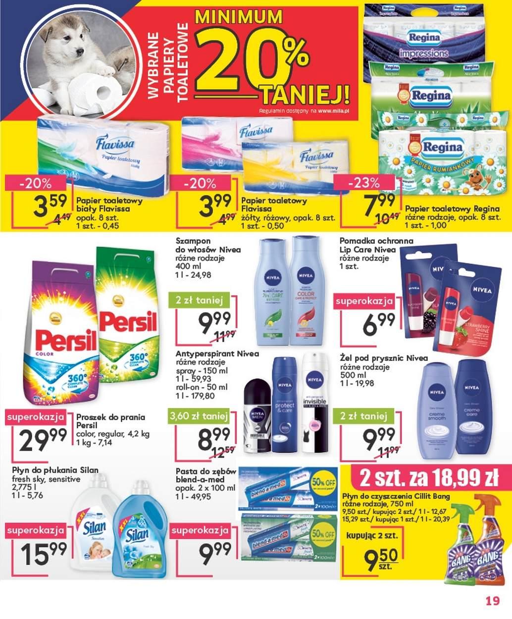 Gazetka promocyjna Mila str. 19