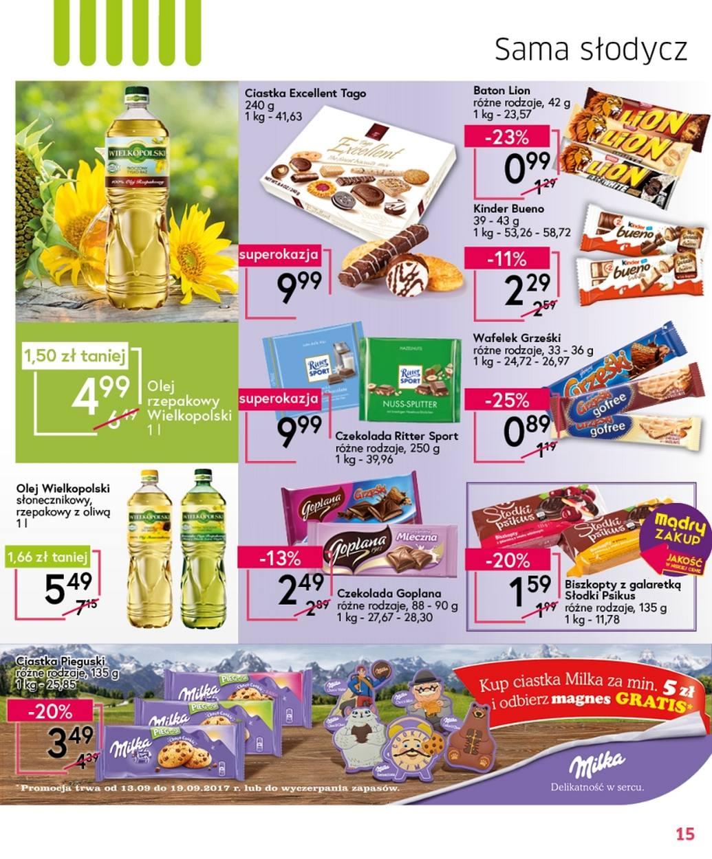 Gazetka promocyjna Mila str. 15