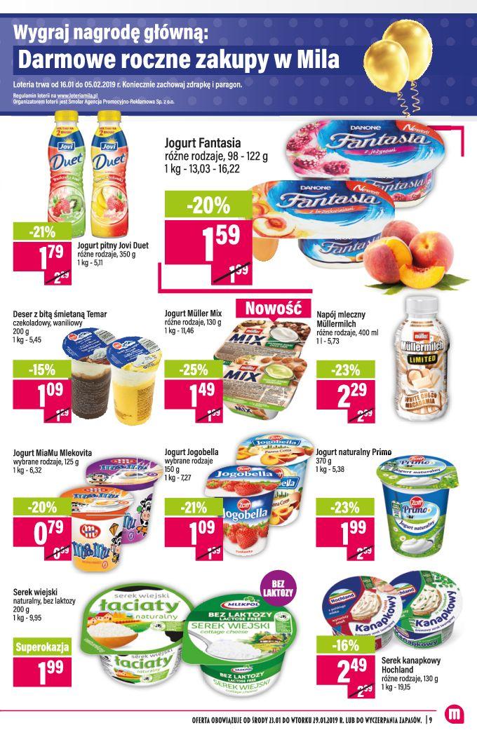 Gazetka promocyjna Mila str. 9