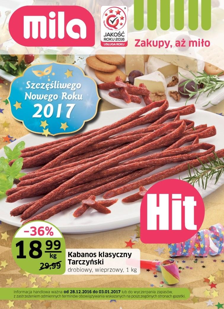 Gazetka promocyjna Mila str. 1