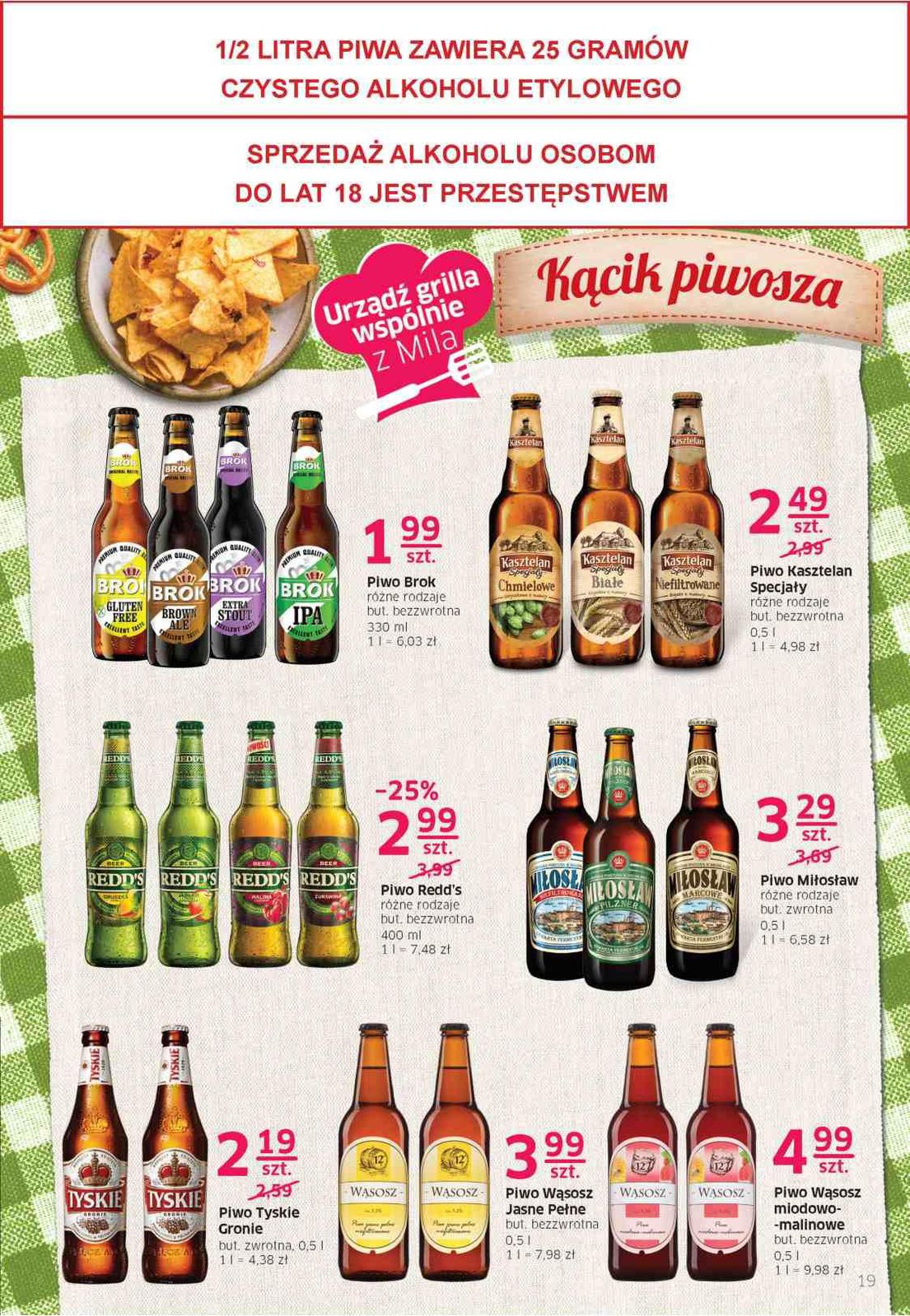 Gazetka promocyjna Mila str. 19