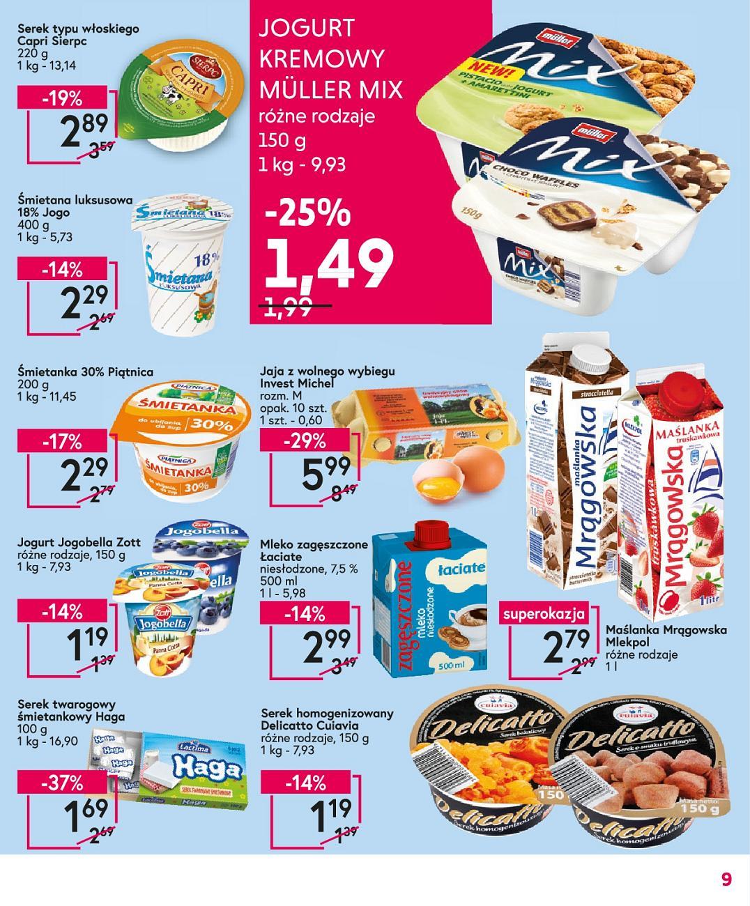 Gazetka promocyjna Mila str. 9