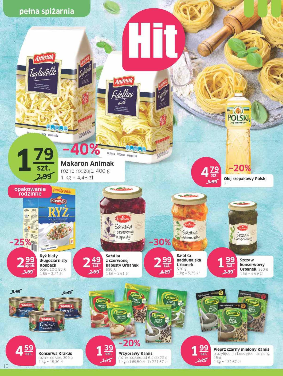 Gazetka promocyjna Mila str. 10