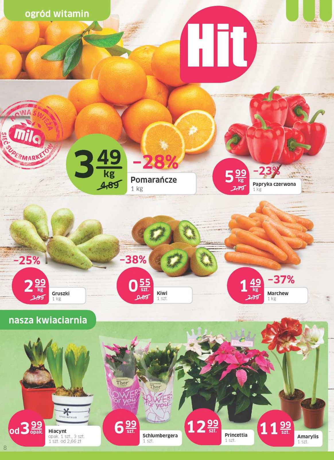 Gazetka promocyjna Mila str. 8