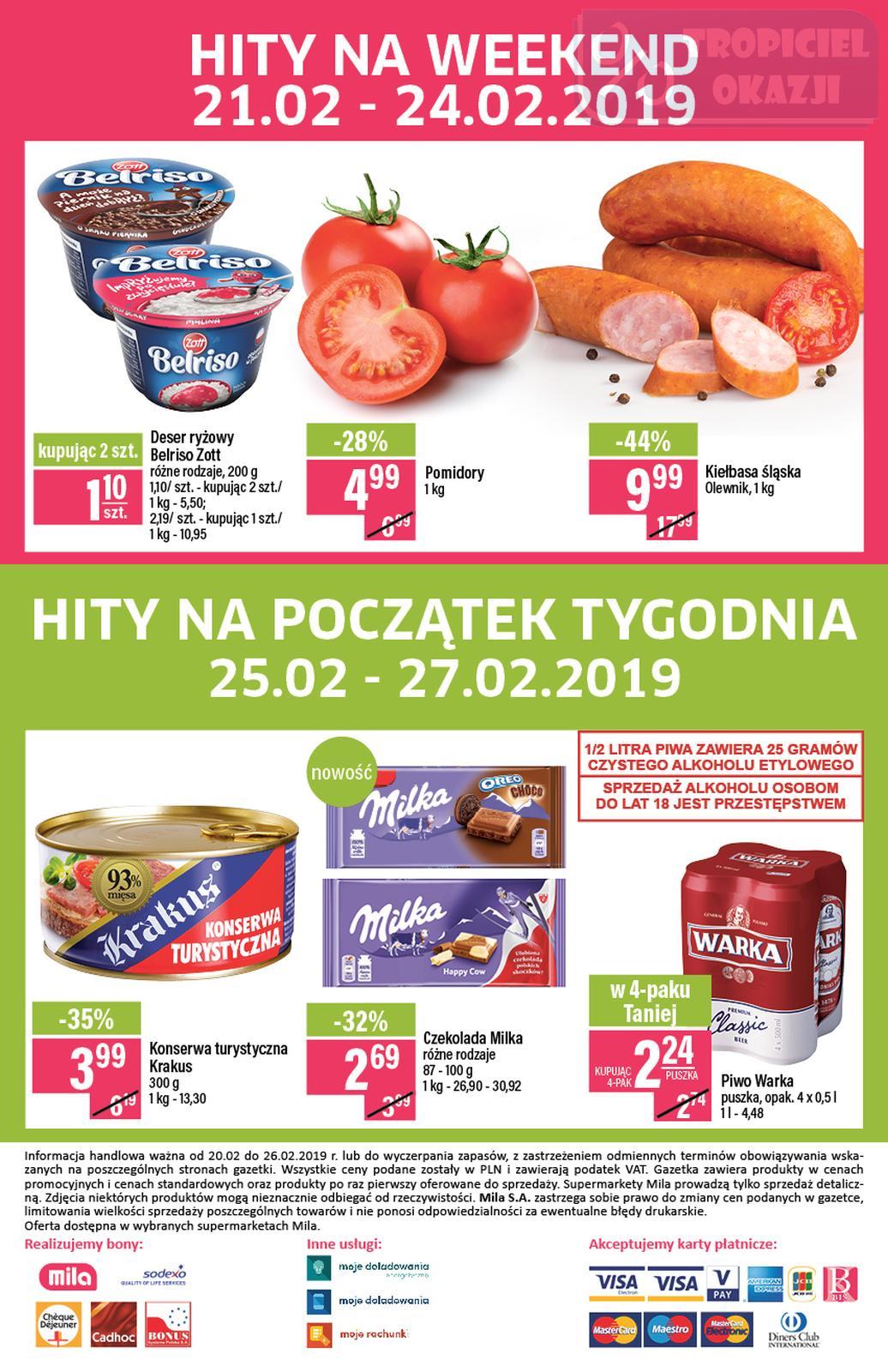 Gazetka promocyjna Mila str. 20