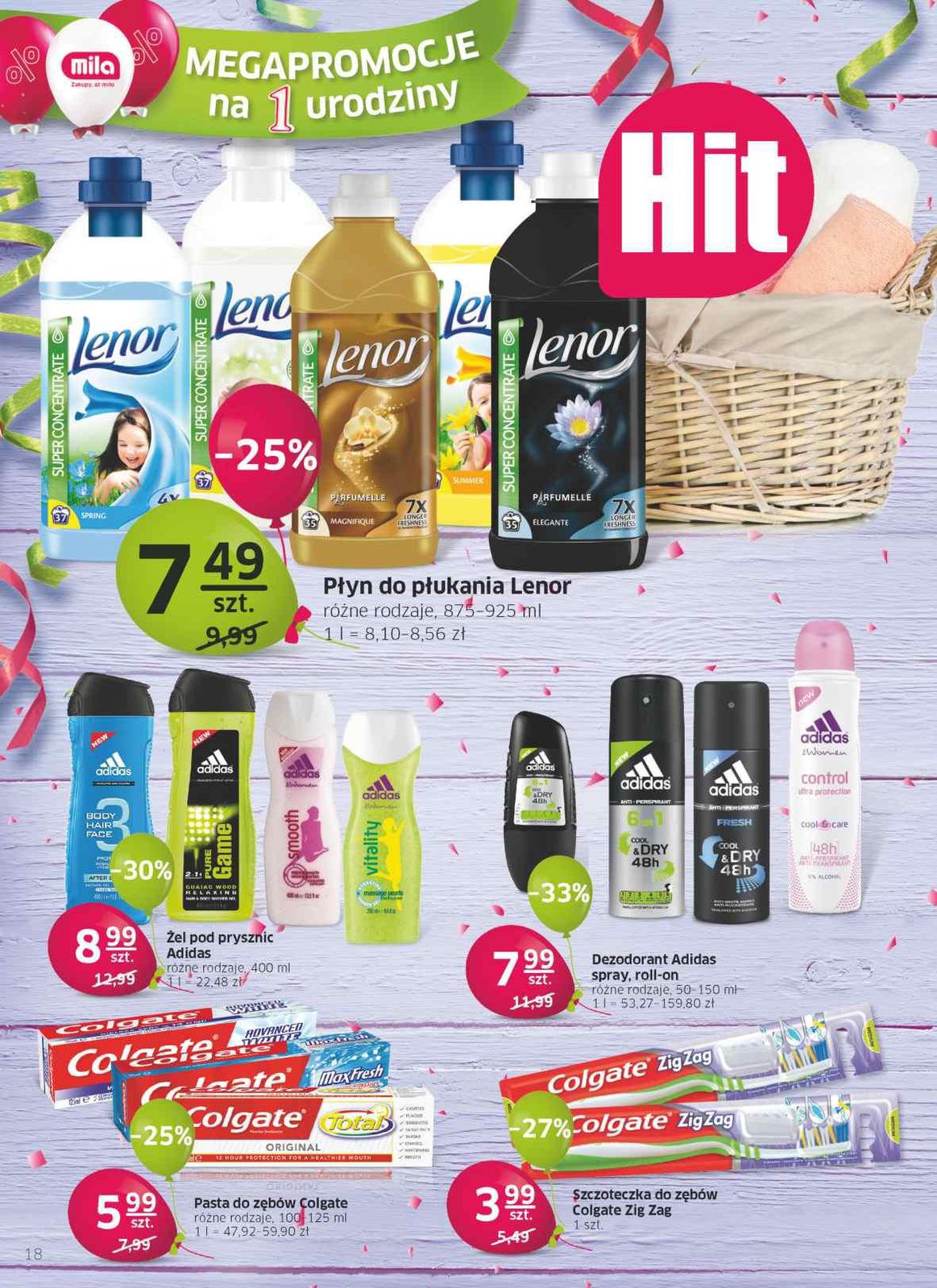 Gazetka promocyjna Mila str. 18