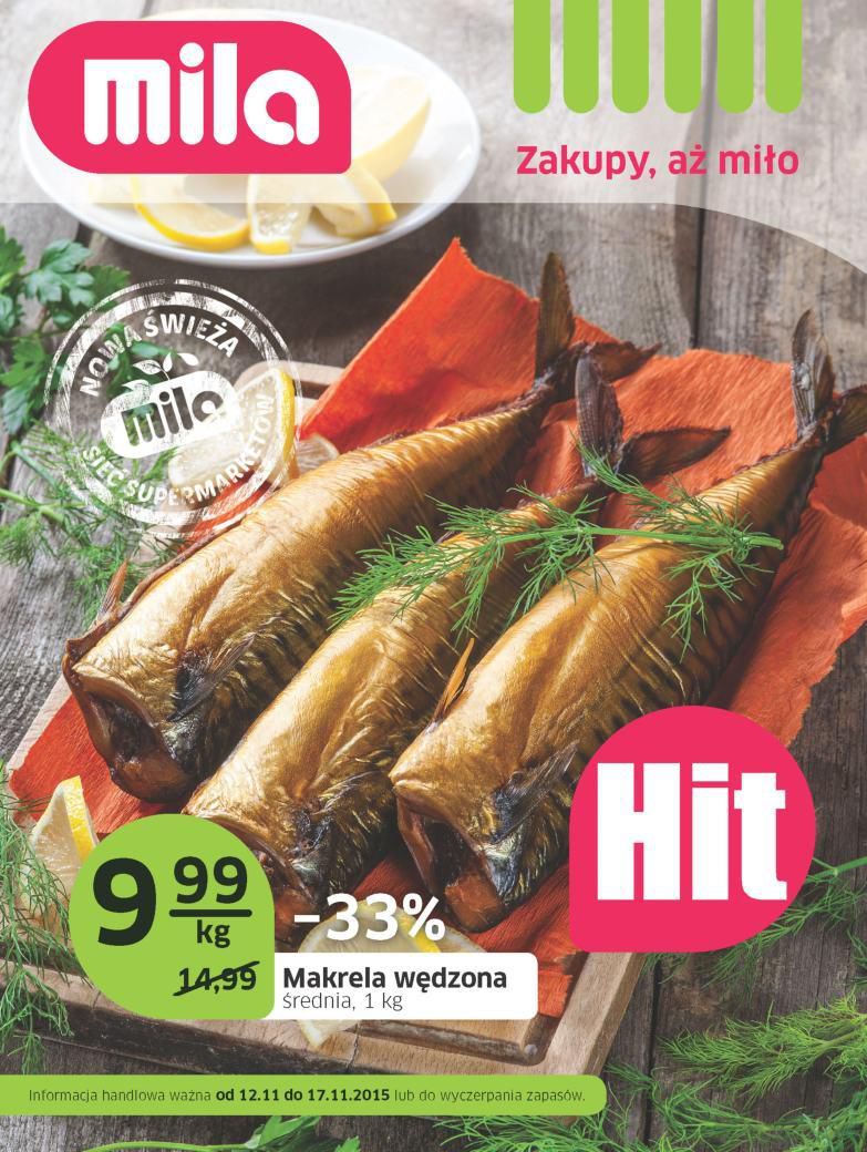Gazetka promocyjna Mila str. 1