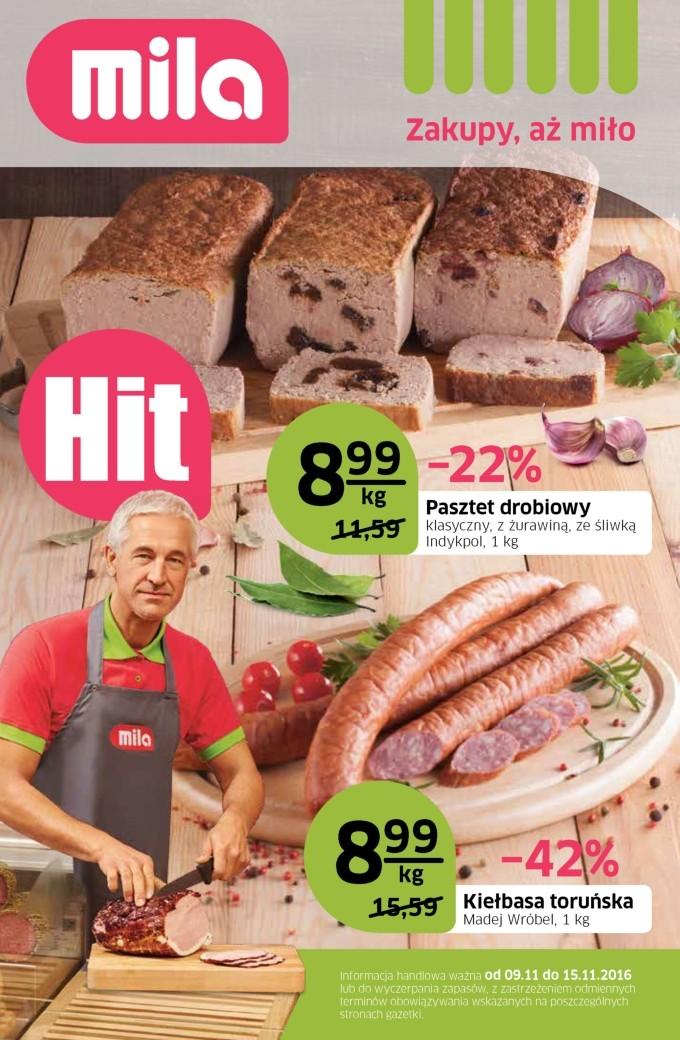 Gazetka promocyjna Mila str. 1