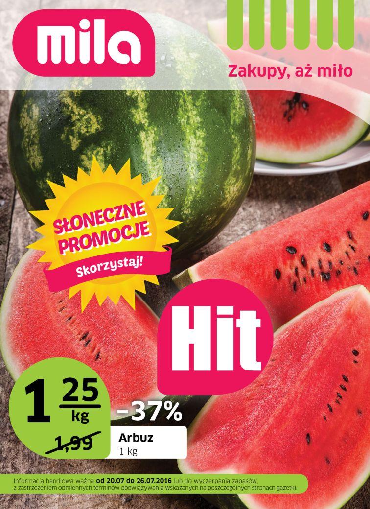 Gazetka promocyjna Mila str. 1