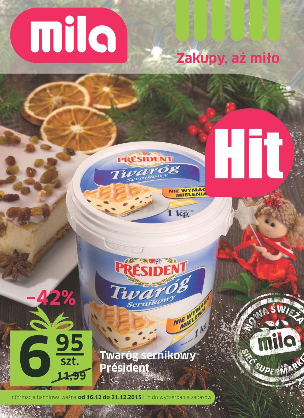 Gazetka promocyjna Mila str. 1