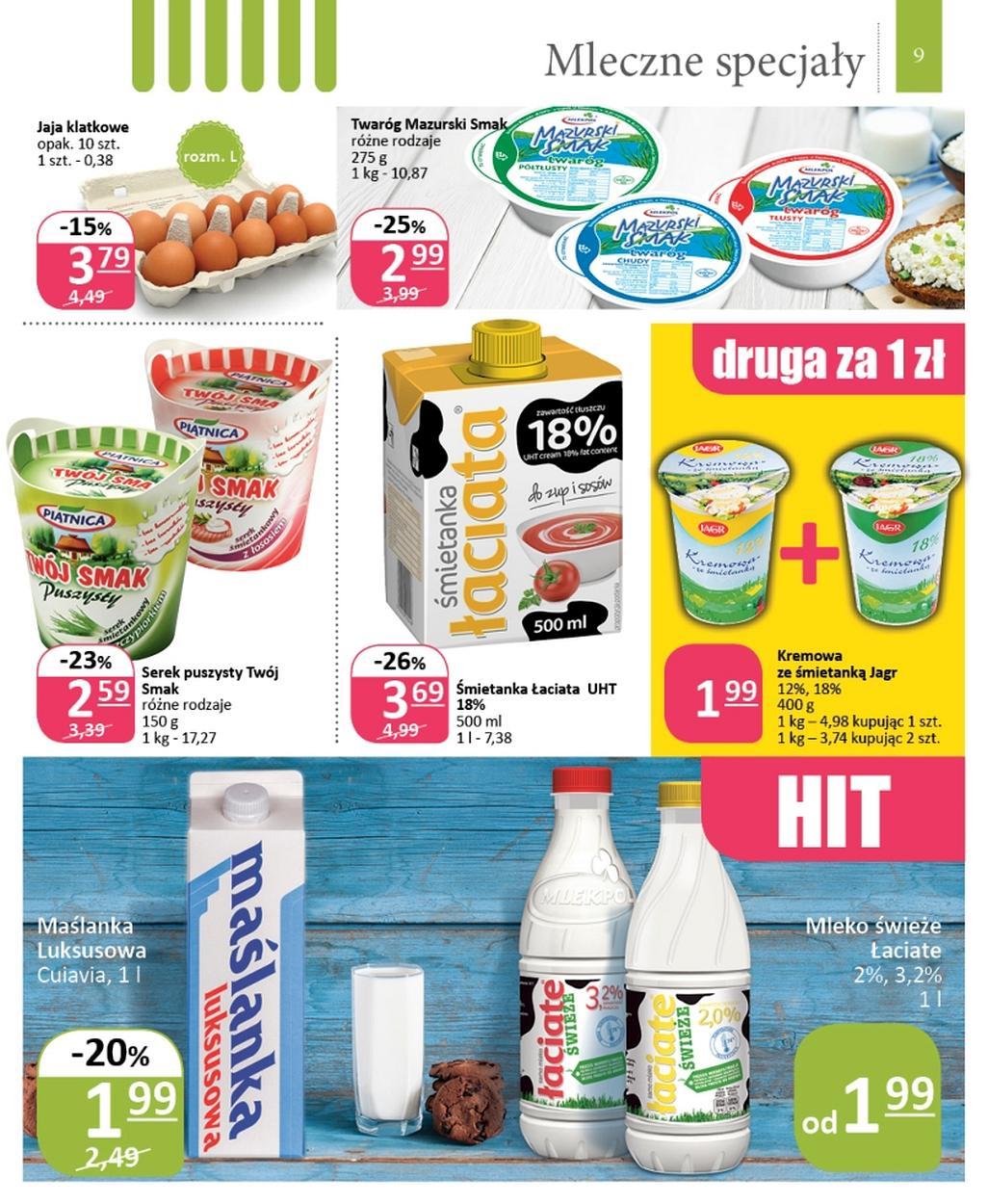 Gazetka promocyjna Mila str. 9