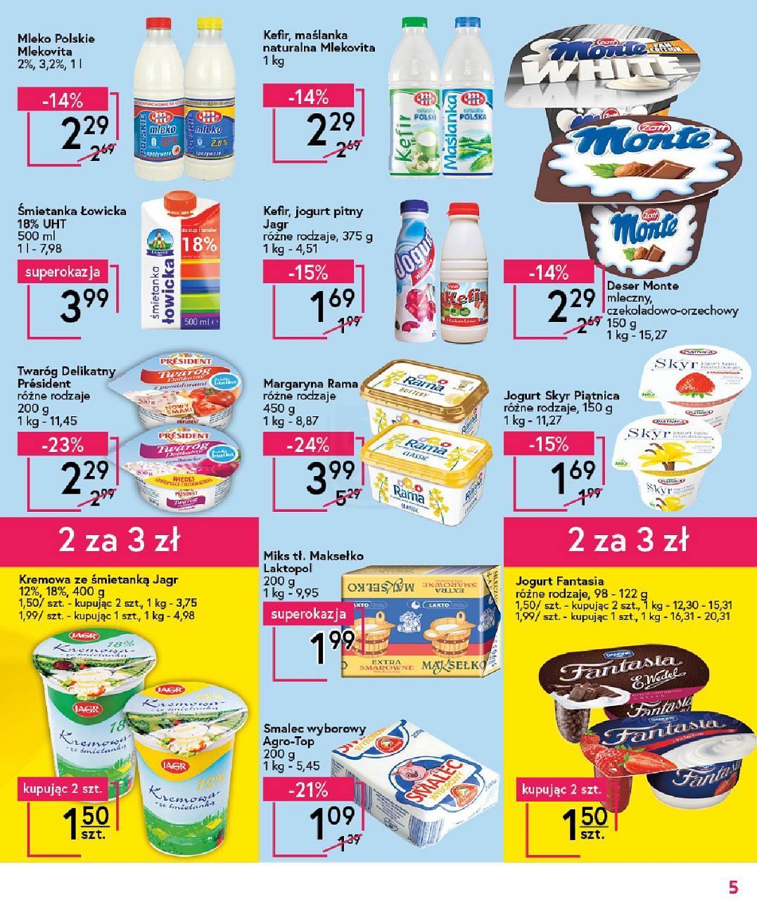 Gazetka promocyjna Mila str. 5