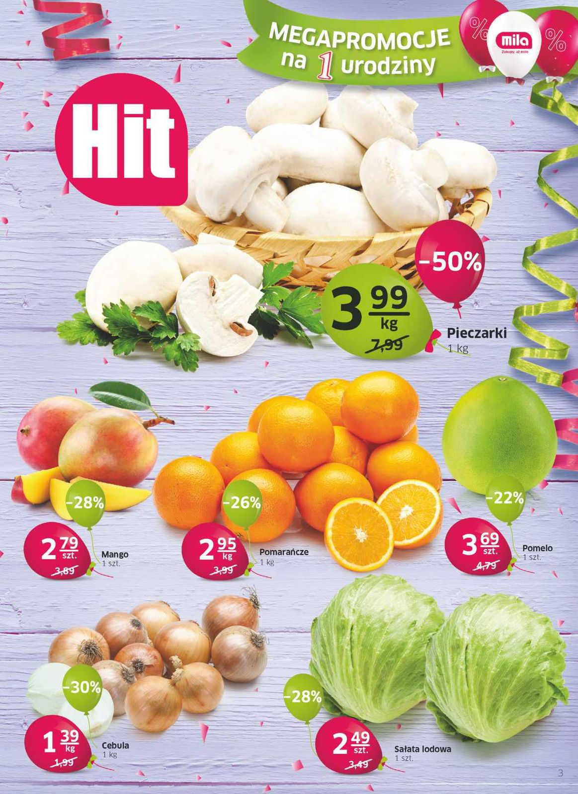 Gazetka promocyjna Mila str. 3