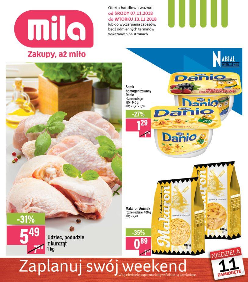 Gazetka promocyjna Mila str. 1