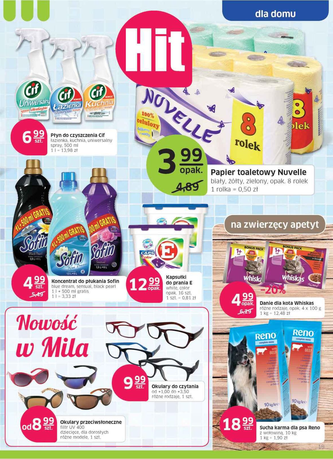 Gazetka promocyjna Mila str. 19