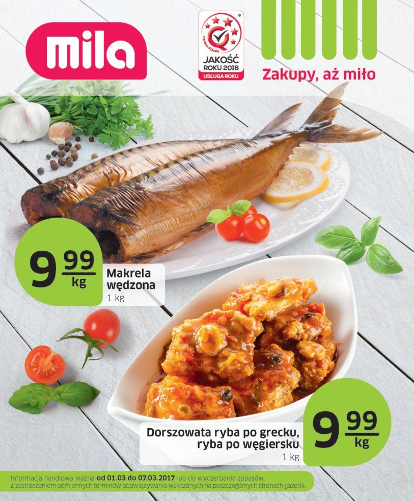 Gazetka promocyjna Mila str. 1