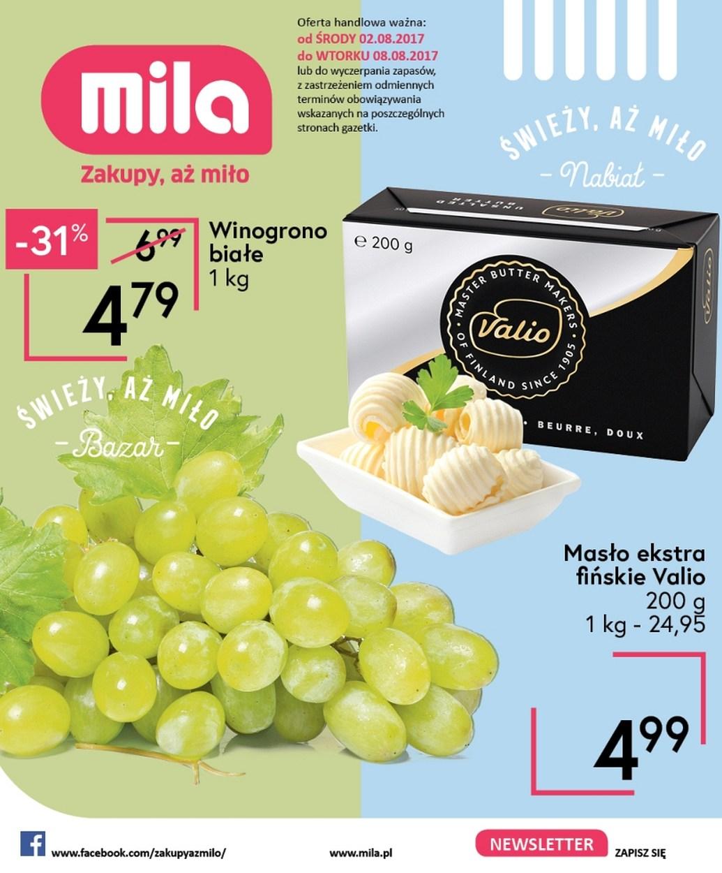 Gazetka promocyjna Mila str. 1