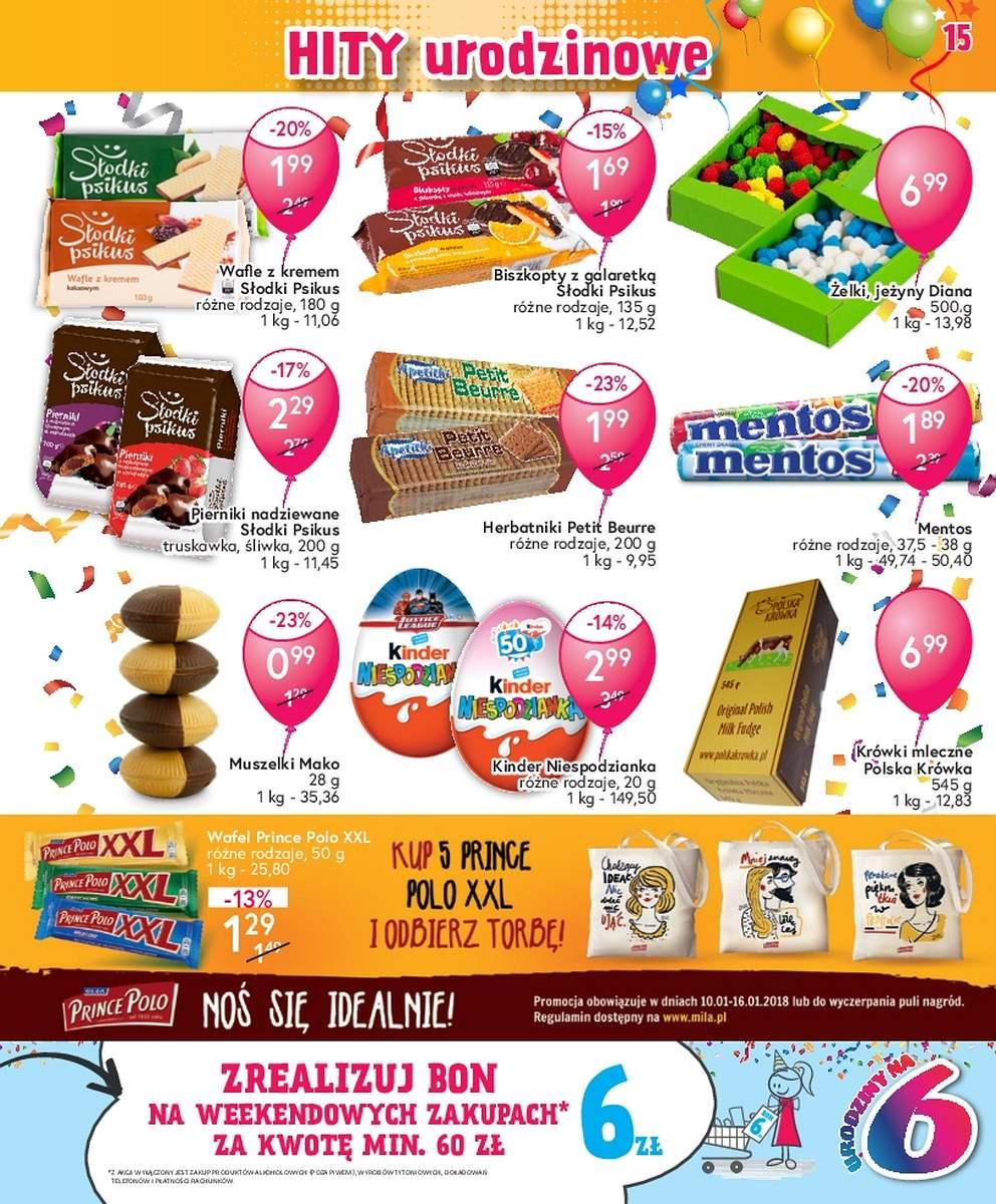 Gazetka promocyjna Mila str. 15