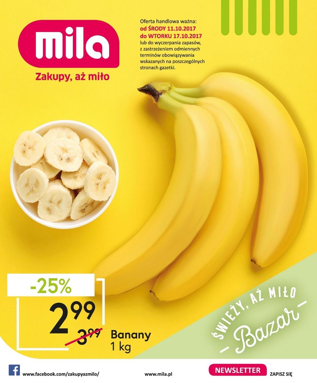 Gazetka promocyjna Mila str. 1