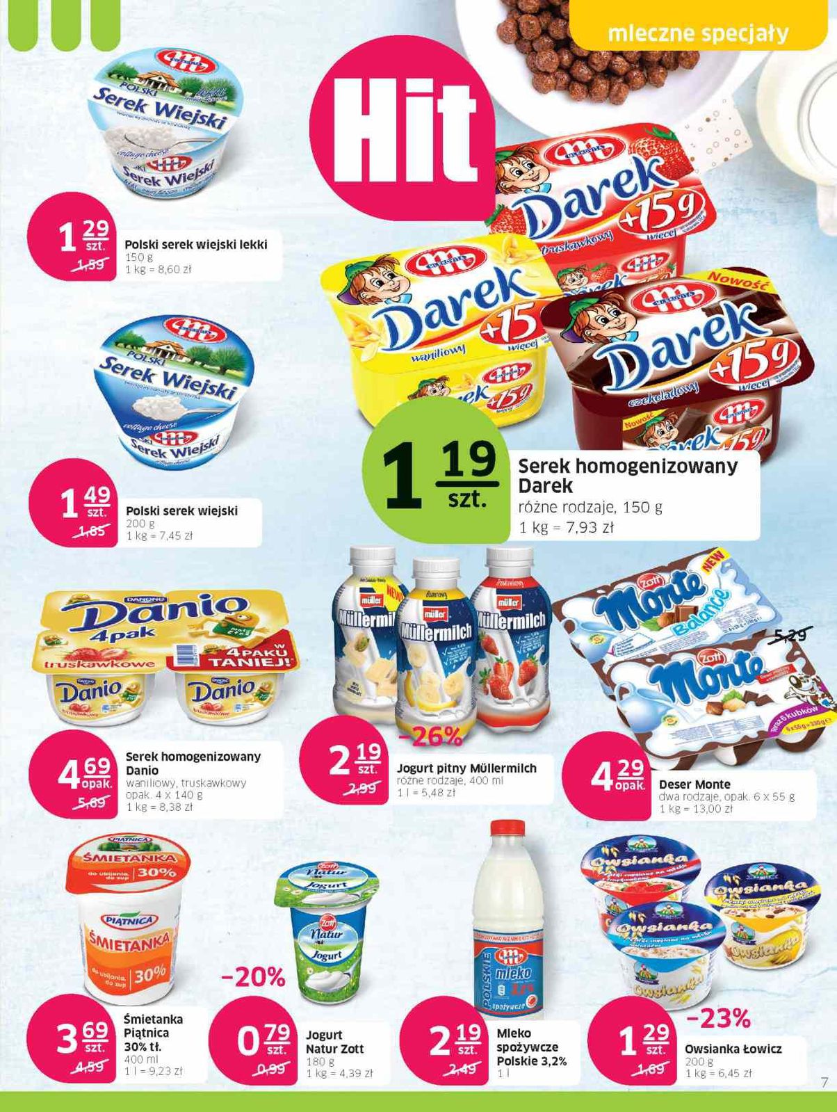 Gazetka promocyjna Mila str. 7