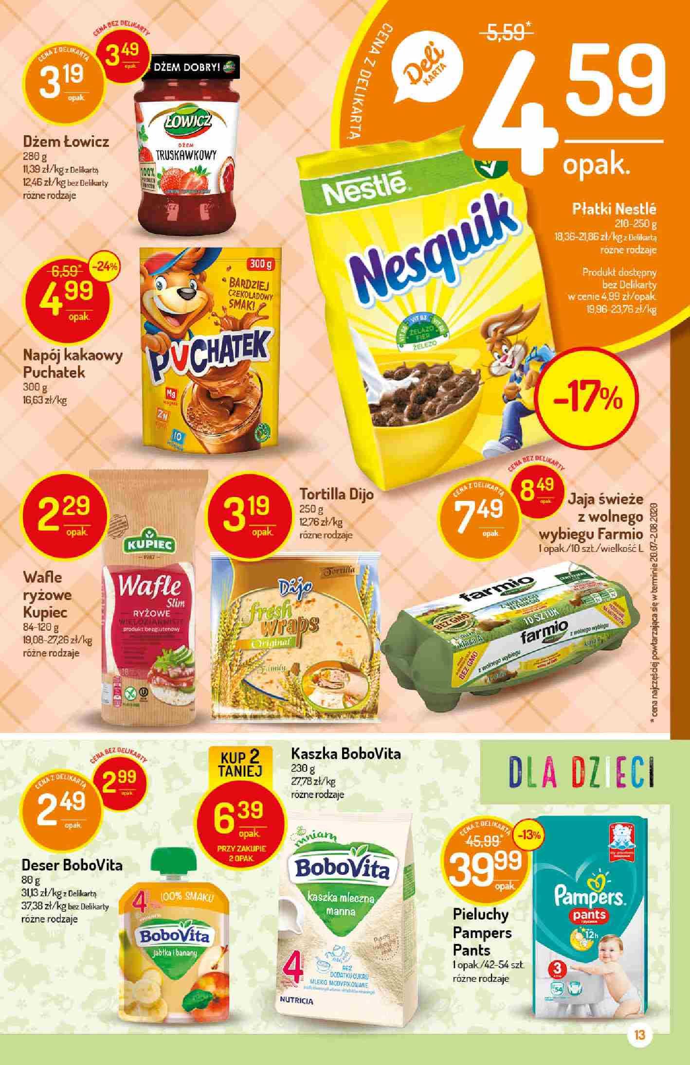 Gazetka promocyjna Mila str. 13