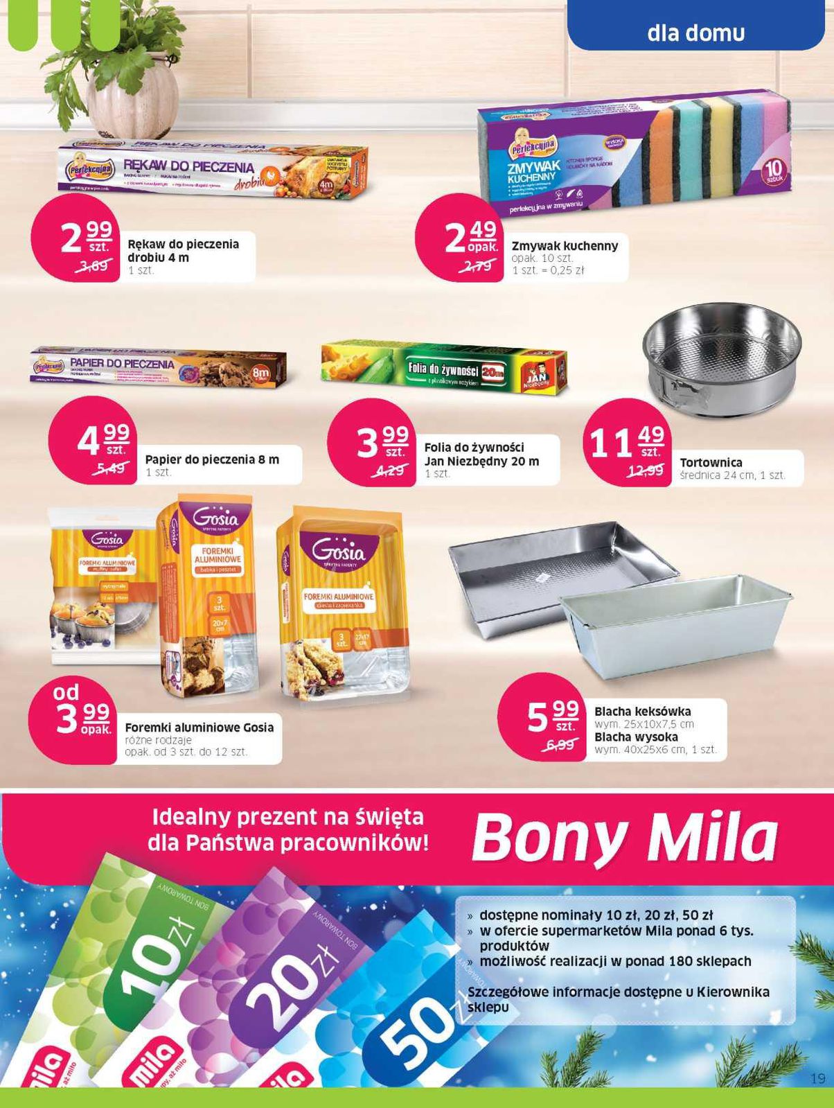 Gazetka promocyjna Mila str. 19