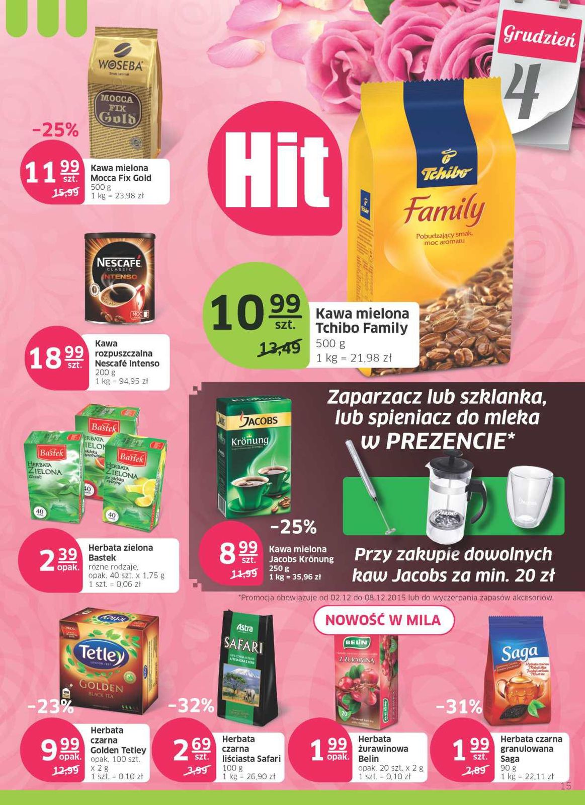 Gazetka promocyjna Mila str. 15