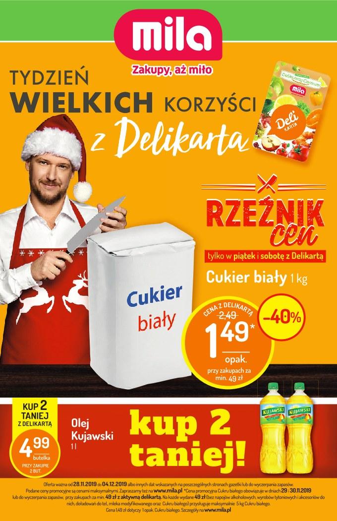 Gazetka promocyjna Mila str. 1