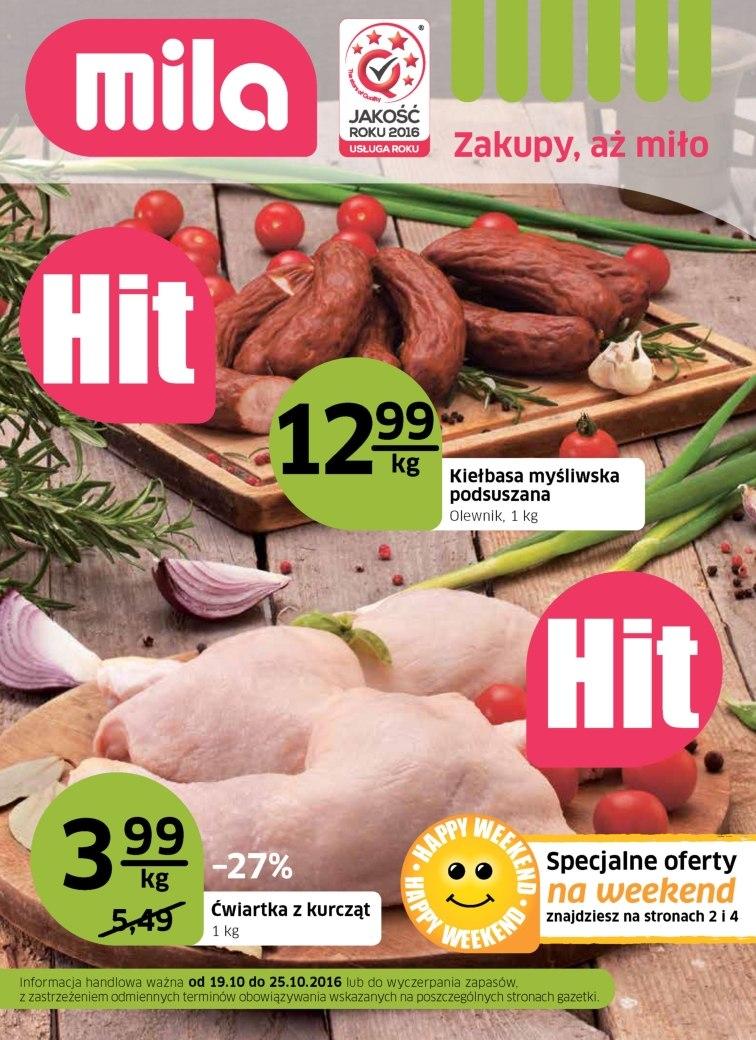 Gazetka promocyjna Mila str. 1
