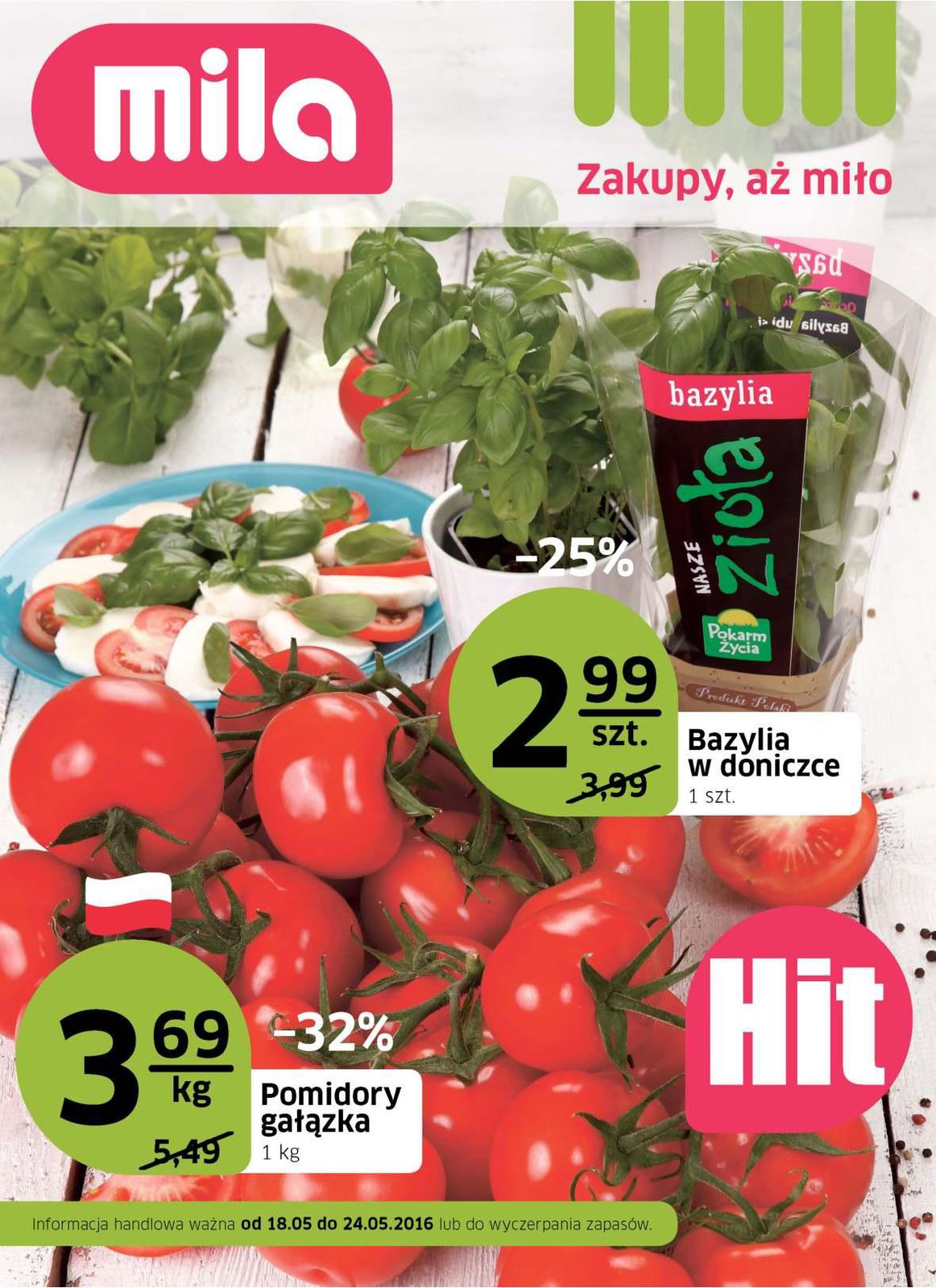 Gazetka promocyjna Mila str. 1