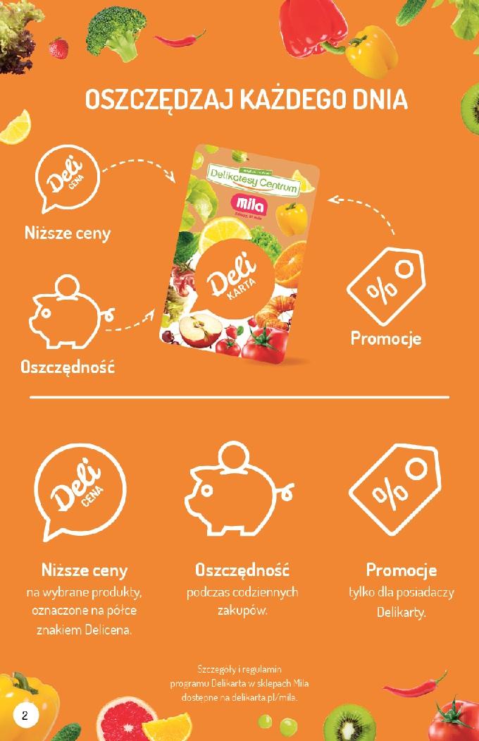 Gazetka promocyjna Mila str. 2