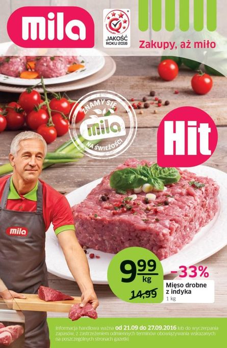 Gazetka promocyjna Mila str. 1