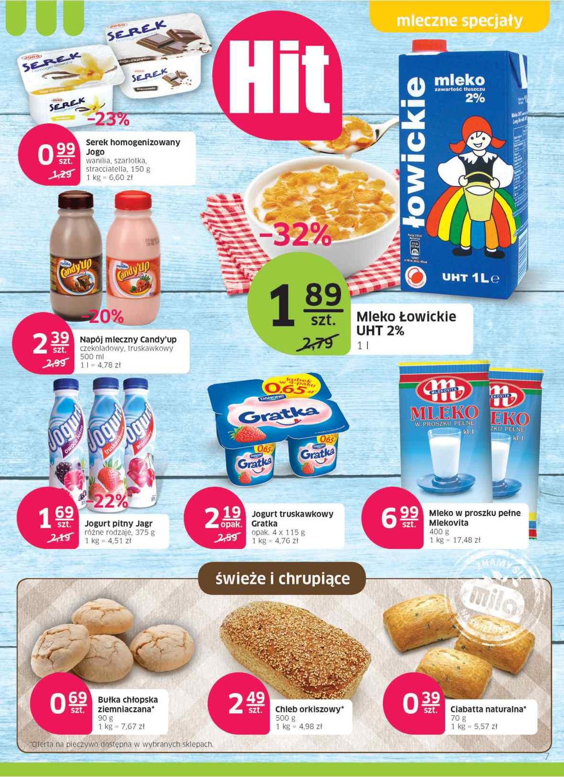 Gazetka promocyjna Mila str. 7