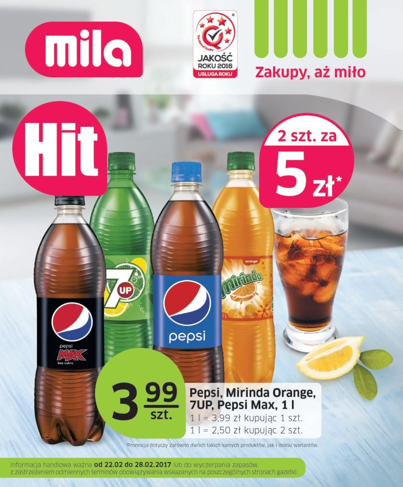 Gazetka promocyjna Mila str. 1