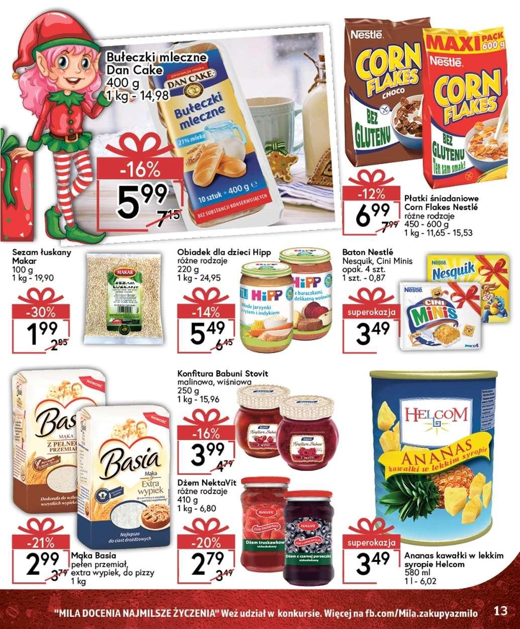 Gazetka promocyjna Mila str. 13