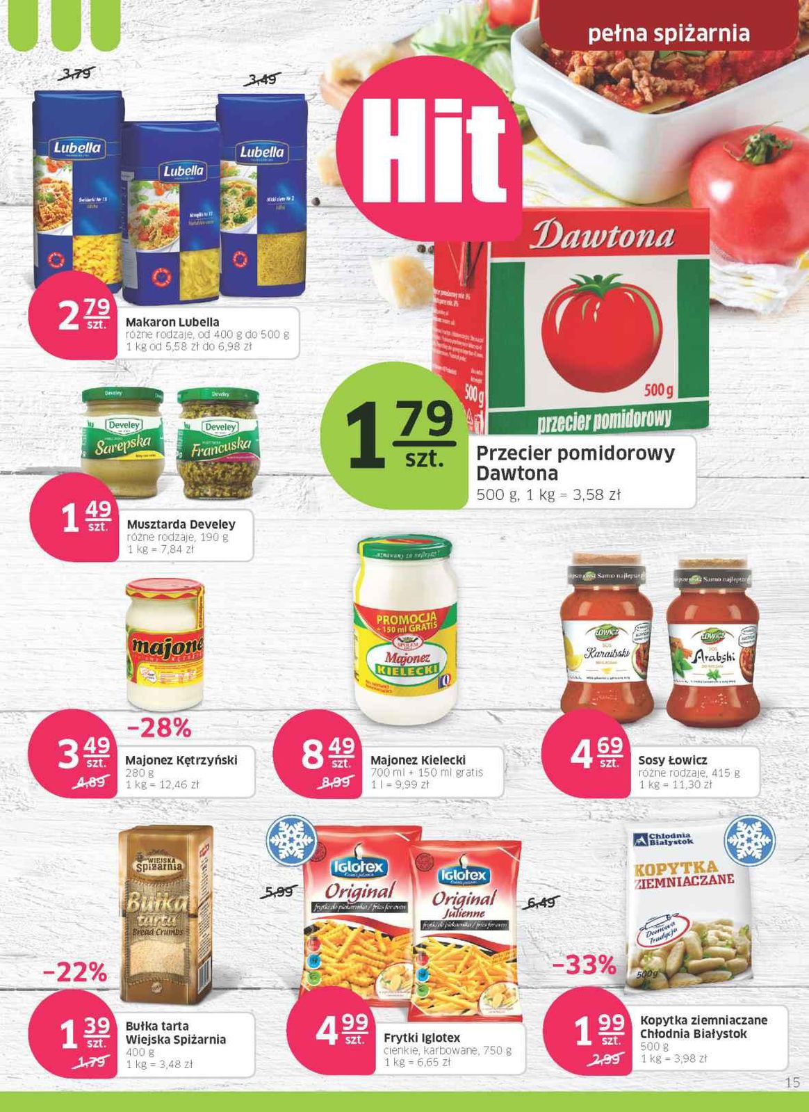 Gazetka promocyjna Mila str. 15