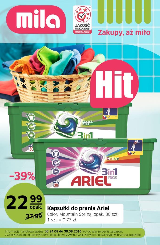 Gazetka promocyjna Mila str. 1