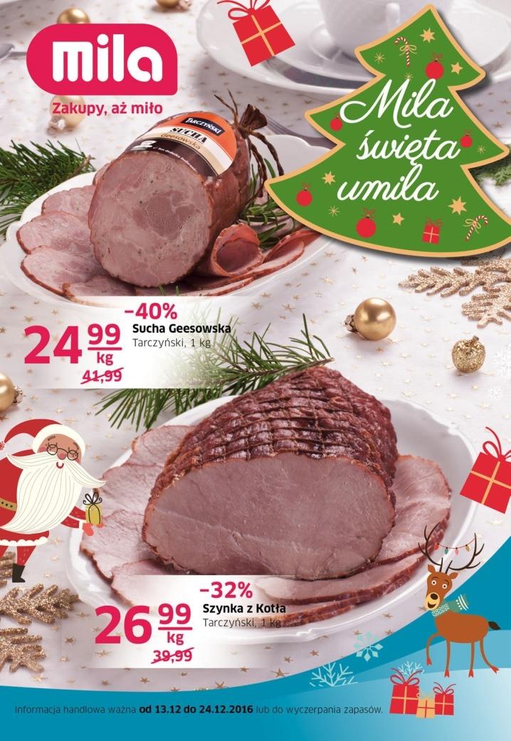 Gazetka promocyjna Mila str. 1